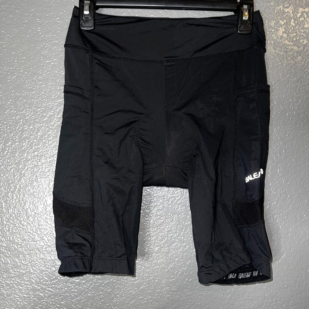 Baleaf Black Padded Cycling Shorts Women’s Size M – Pocket Bike Shorts